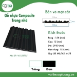 Gỗ Nhựa Composite Trong Nhà W158T15