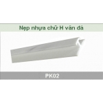 Nẹp nhựa vân đá chữ H