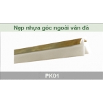 Nẹp nhựa vân đá góc ngoài