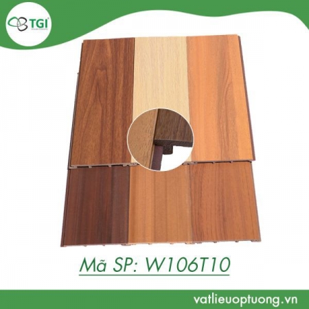 Gỗ Nhựa Composite Trong Nhà W106T10