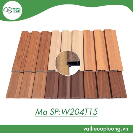 Gỗ Nhựa Composite Trong Nhà W204T15