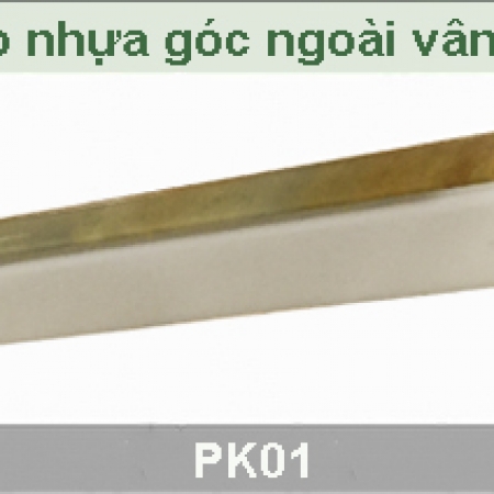 Nẹp nhựa vân đá góc ngoài