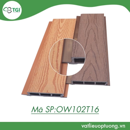 Gỗ Nhựa Composite Ngoài Trời OW102T16