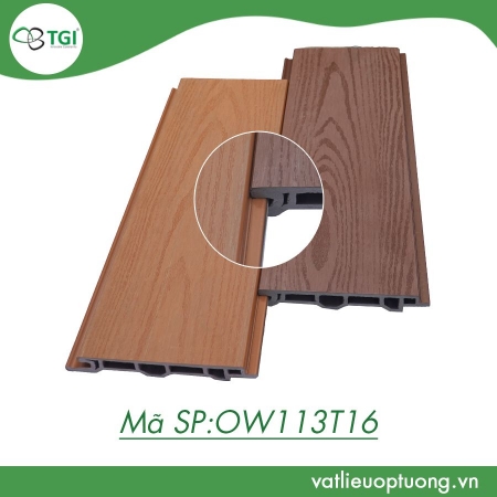 Gỗ Nhựa Composite Ngoài Trời OW113T16