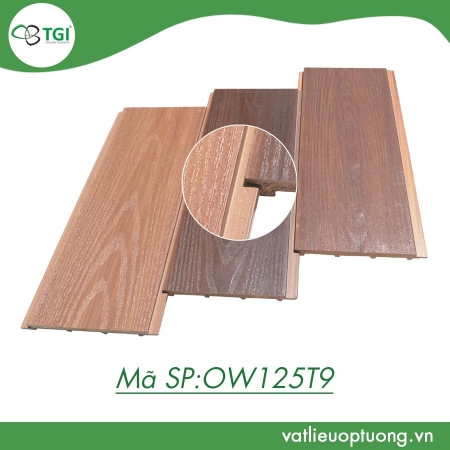 Gỗ Nhựa Composite Ngoài Trời OWP125T9